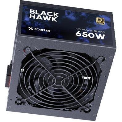 Fonte Gamer Atx Fortrek Black Hawk 650w 80 Plus Bronze Pfc