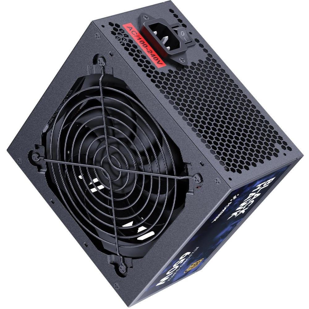 Imagem 2 de 3 do produto Fonte Gamer Atx Fortrek Black Hawk 650w 80 Plus Bronze Pfc