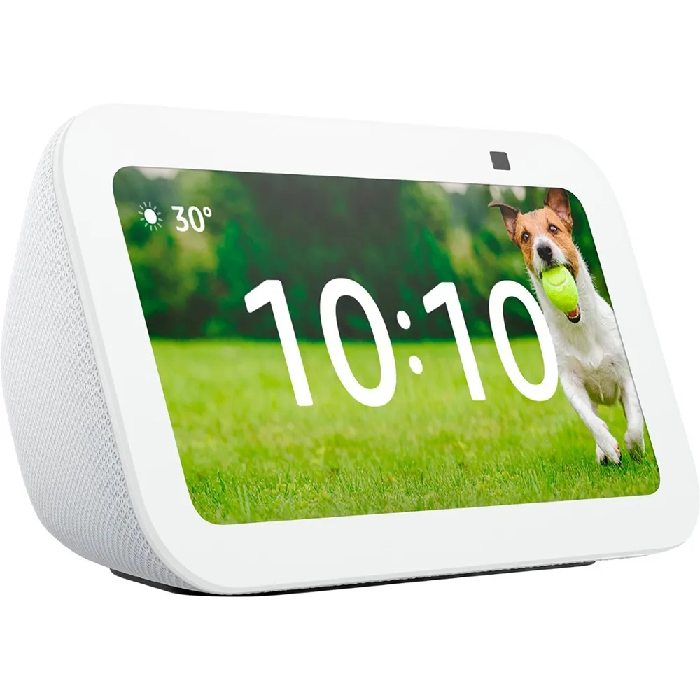 Amazon Echo Show 5 Assistente De Voz Alexa 3a Geração Branca