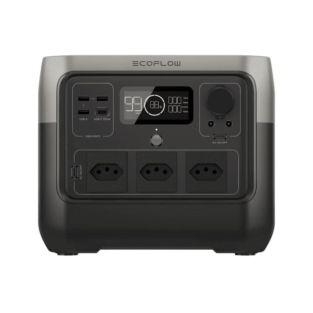 River 2 Pro Ecoflow - Estação De Energia Portátil 1600w / 768wh - 127v