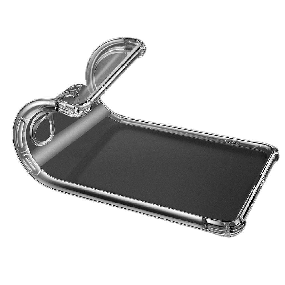 Imagem 3 de 5 do produto Capa Capinha Compatível Com Motorola Moto G35 5g Tela 6.7 Anti Impacto Transparente Cor:transparente