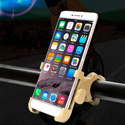 Suporte De Celular Em Alumínio Para Motos E Bicicletas — foto 3