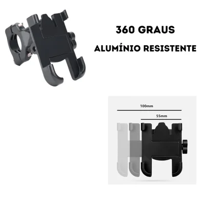 Suporte De Celular Em Alumínio Para Motos E Bicicletas — foto 5