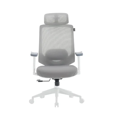 Cadeira De Escritório Presidente X-power Branca E Cinza