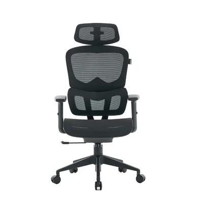 Cadeira De Escritório Ergonômica Presidente X-max Preta