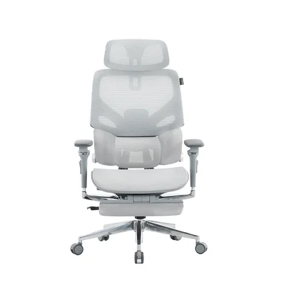 Cadeira De Escritório Presidente X-space Aluminum Cinza