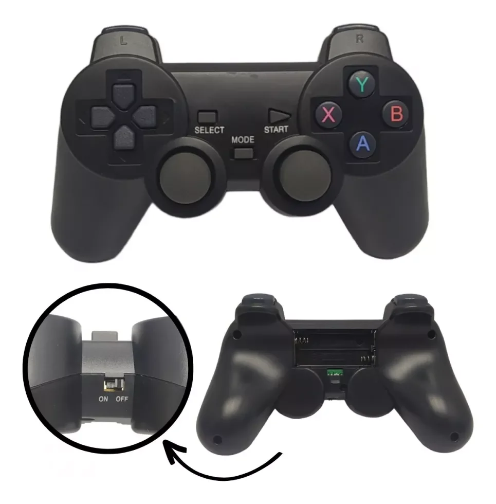 Imagem 2 de 2 do produto Video Game Stick Lite +10000 Jogos 2 Controle Cor:preto