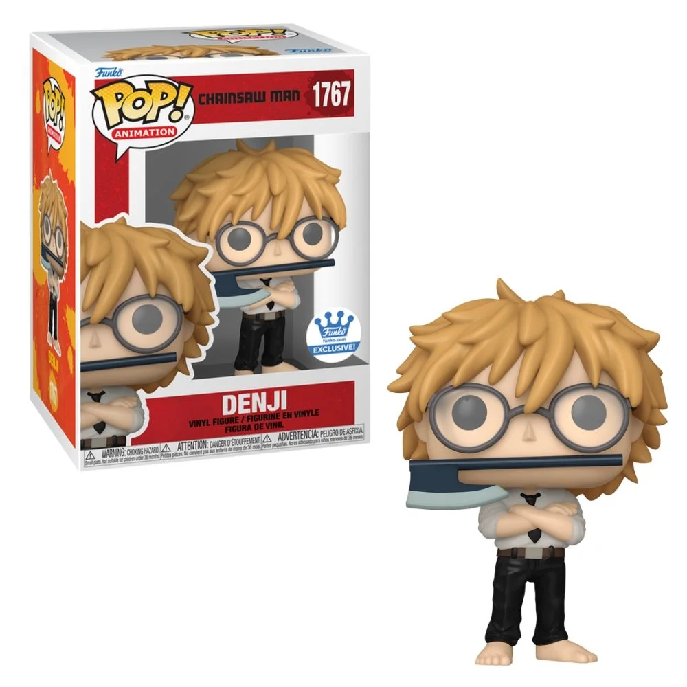 Imagem 2 de 3 do produto Funko Pop! Chainsaw Man - Denji Com Machado