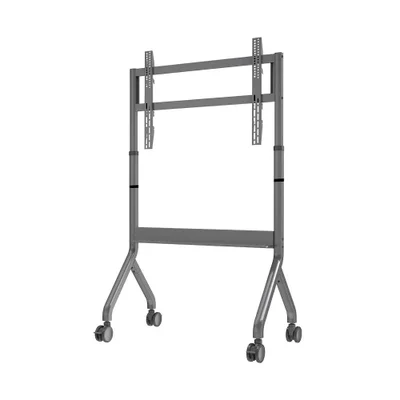 Suporte Pedestal North Bayo - Tv 75" A 90" C/ Regulagem De Altura Eletrônica Controle Remoto Nb-p150