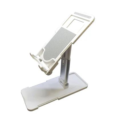 Suporte Universal De Mesa Para Celular E Tablet Cor:branco