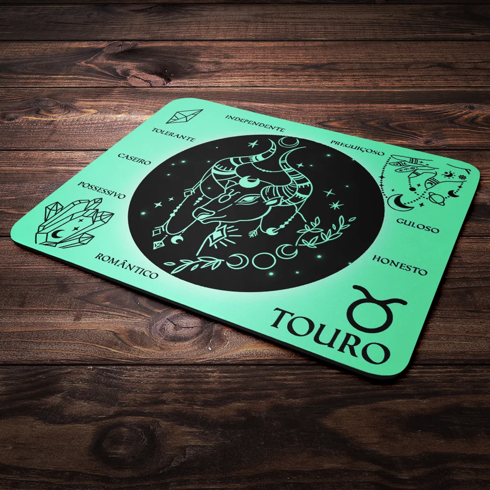 Imagem 4 de 4 do produto Mouse Pad Signos - Touro - Light Green
