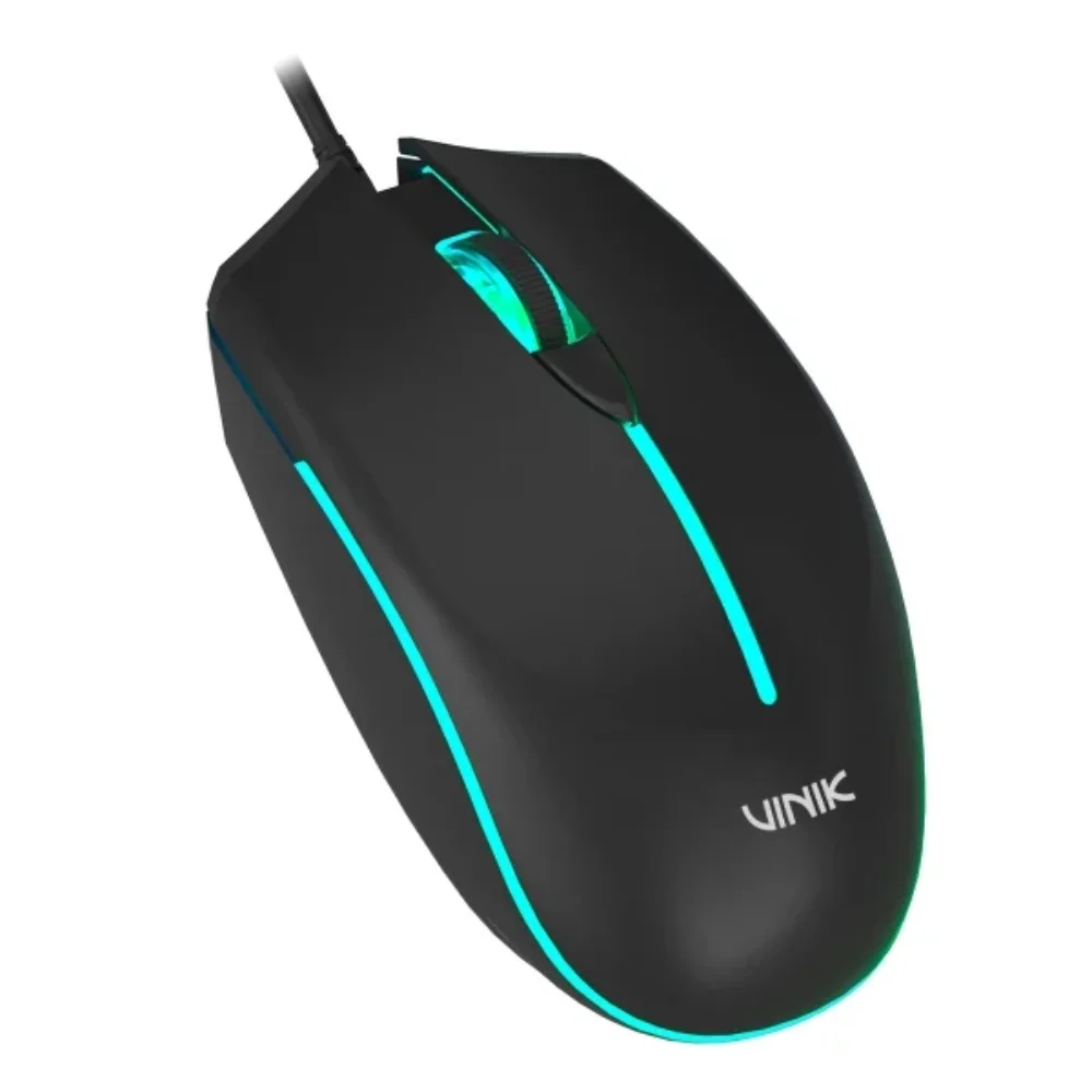 Imagem 3 de 5 do produto Mouse Vinik Gamer Skill 1200dpi RGB Preto