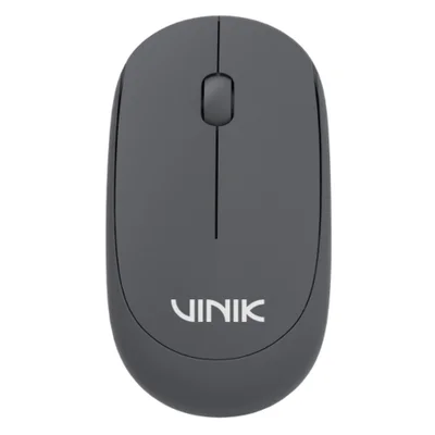 Mouse Vinik Feather Sem Fio Vf120 1200dpi Cinza