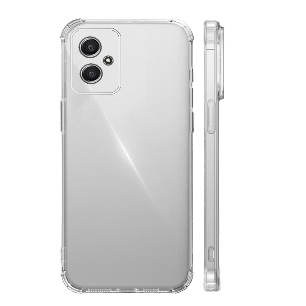 Imagem 1 de 1 do produto Capa Capinha Compatível Com Motorola Moto G55 5g Tela 6.5 Anti Impacto Transparente Cor:transparente