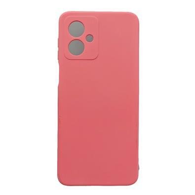 Capa Capinha Compatível Com Motorola Moto G55 5g Tela 6.5 Silicone Aveludada Premium Cor:rosa
