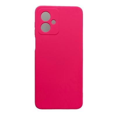 Capa Capinha Compatível Com Motorola Moto G55 5g Tela 6.5 Silicone Aveludada Premium Cor:pink