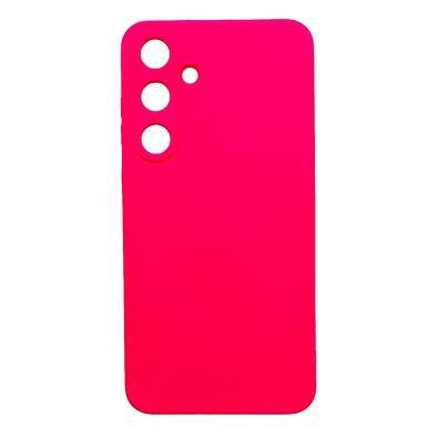 Capa Capinha Compatível Com Samsung Galaxy M55 5g Tela 6.7 Silicone Aveludada Premium Cor:pink