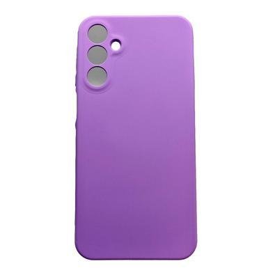 Capa Capinha Compatível Com Samsung Galaxy M55 5g Tela 6.7 Silicone Aveludada Premium Cor:lilas