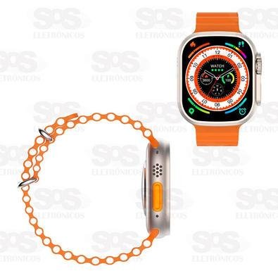 S13 Ultra Smartwatch Pro Compatível Apple E Android Relógio Cor Da Multiira:cinza;cor Da Caixa:prateado