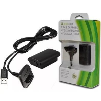 Bateria E Cabo Carregador Controle XBOX One Play