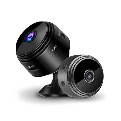 Mini Câmera Espiã A9 Com Visão Noturna Hd 1080p Sensor De Presença.