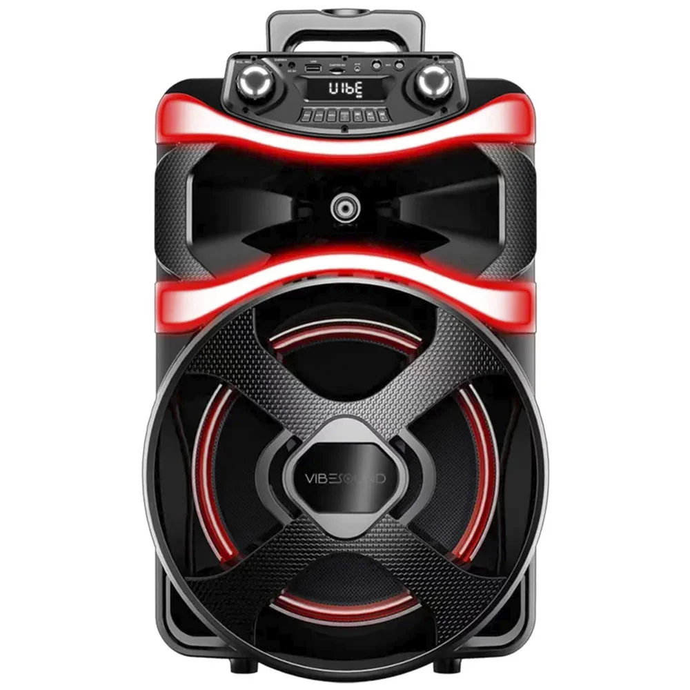 Caixa De Som Vibesound V12 800w Rms C/ Microfone - Vs001