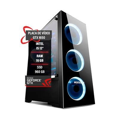 PC Gamer I5 12º 16gb SSD 960 Gtx 1660