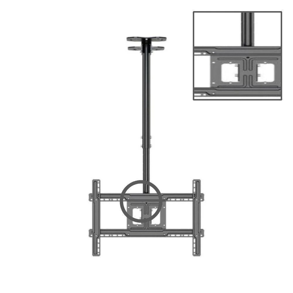 Imagem 3 de 5 do produto Suporte De Teto Para Tv Multivisão Sky-3280 32-80" Preto