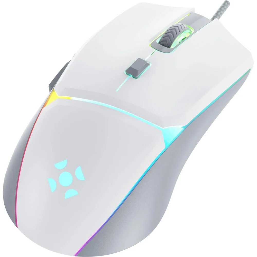 Mouse Gamer Fortrek Crusader 12800dpi Branco Mouse Gamer Fortrek Crusader 12800dpi Branco