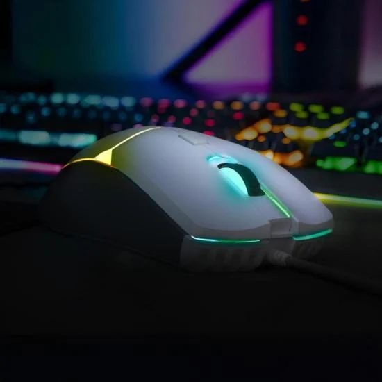 Mouse Gamer Fortrek Crusader 12800dpi Branco Mouse Gamer Fortrek Crusader 12800dpi Branco