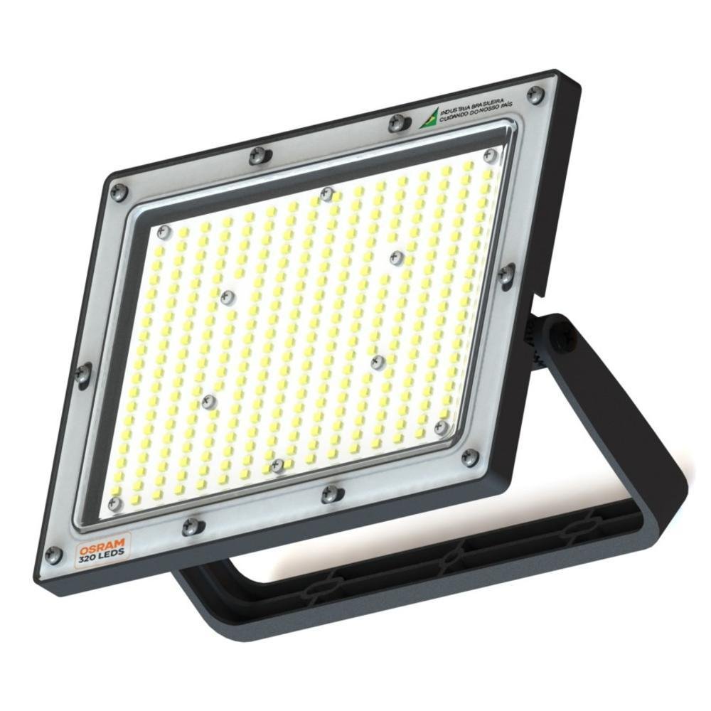 LED照明 Refletor Slim 400W Bivolt RM Iluminaço LED Osram