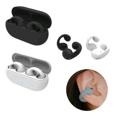 Fones De Ouvido Sound Earcuffs Condução De Ossos Sem Fio Bluetooth Branco  Clipe