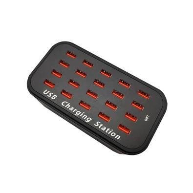 Estação Carregador Usb 20 Portas Multi Carga Bivolt 100w