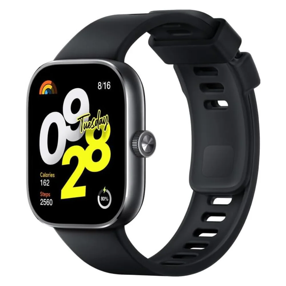Smartwatch Xiaomi Redmi Watch 4 Hyper Os M2315w1, Monitoramento de saúde e chamadas, Bluetooth, Obsidian Black - Bhr7854gl