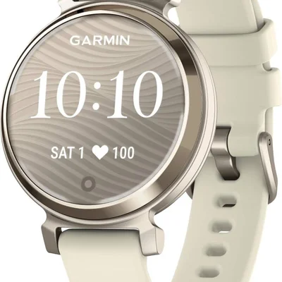Garmin - Lily 2 Smartwatch 34 Mm Alumínio Anodizado - Creme Dourado Com Multiira De Silicone De Coco-010-02839-00