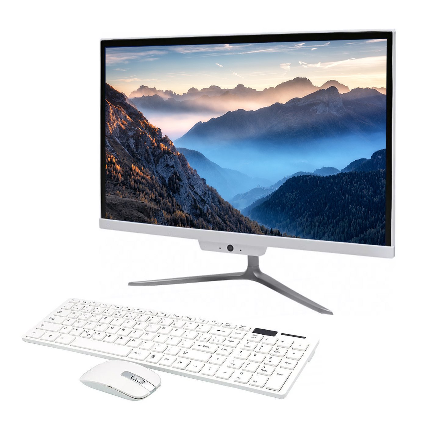 Computador All In One 21,5" Intel Core i5, 8GB Ram, Hd 1TB, Webcam, Wi-fi, Bluetooth