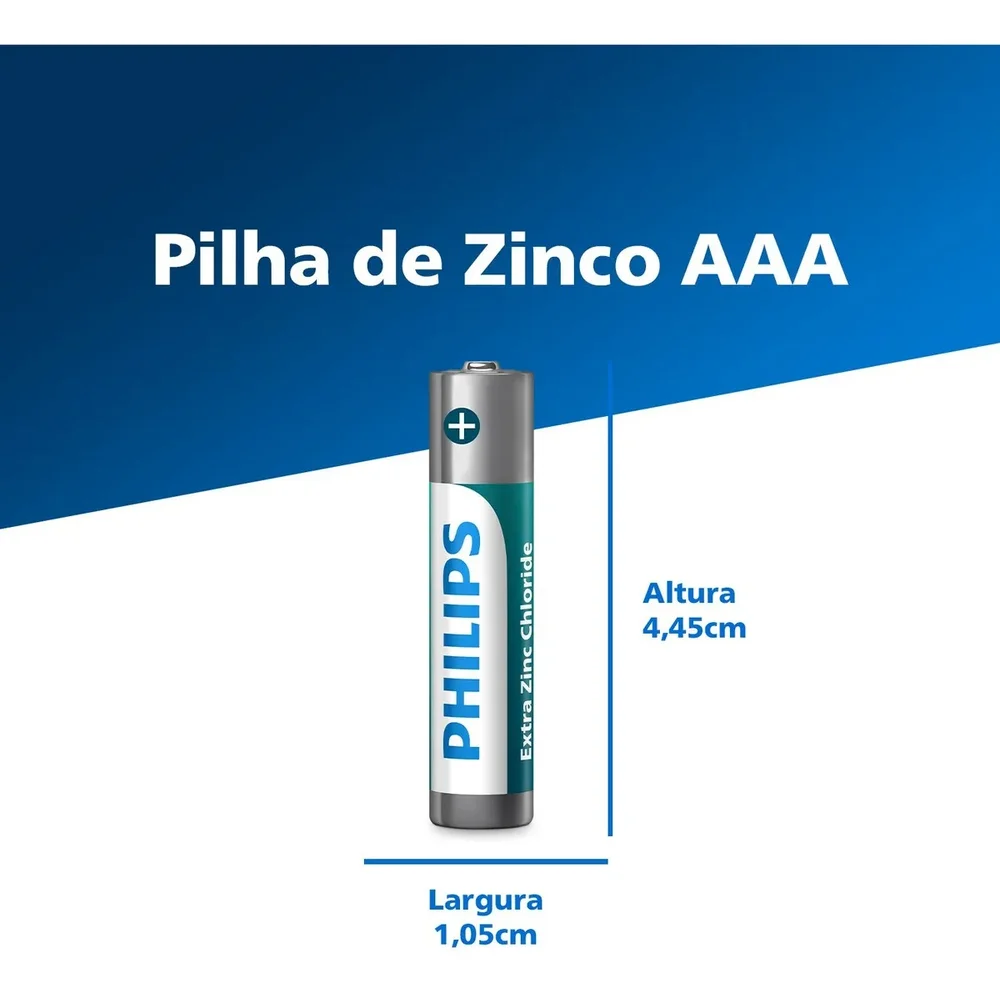 Pilhas Comum Aaa Philips