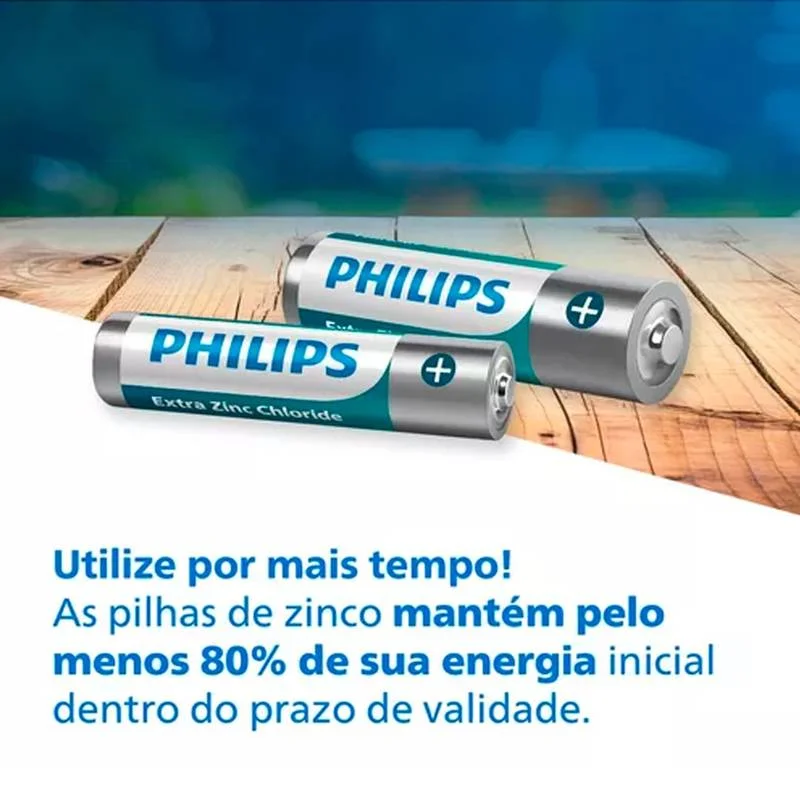 Pilhas Comum Aaa Philips