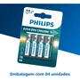 Pilha Zinco Philips Aa R03l4b/59 4 Und