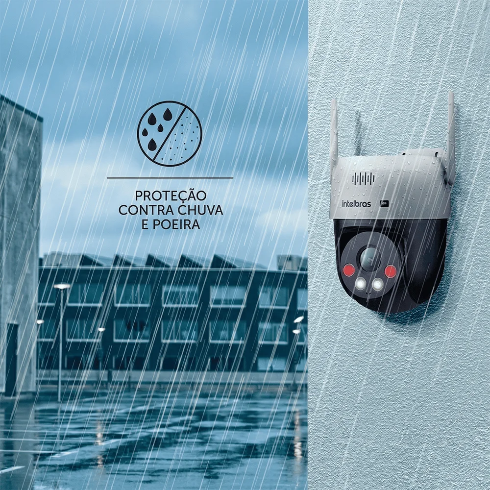 Imagem 2 de 5 do produto Câmera Segurança Ip Wifi Intelbras Vipw 1300 Mini Sd
