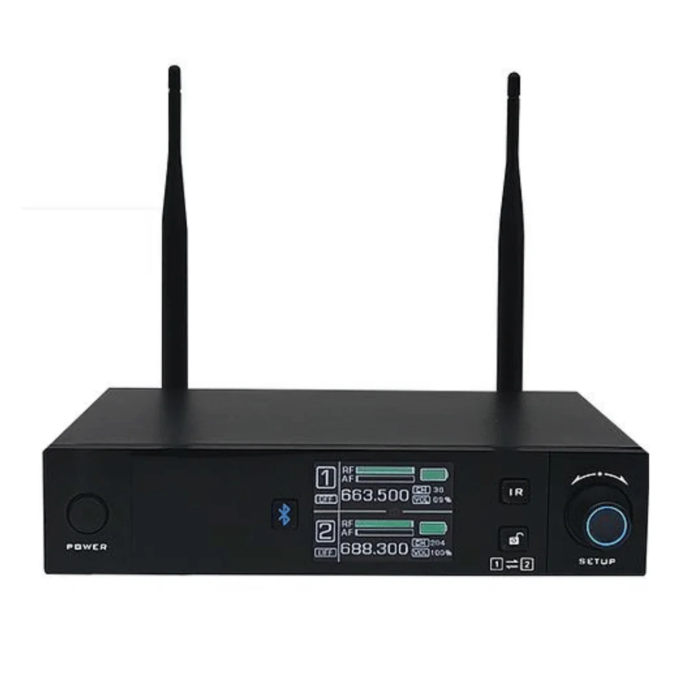 Imagem 3 de 5 do produto Microfone Sem Fio Leson Ls Vks2 Com Bluetooth