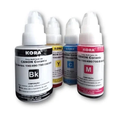 Kit Tinta Gi 190 P/impressora Canon - Kora