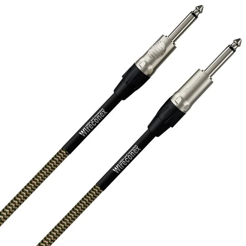 Imagem 3 de 3 do produto Cabo Instrumentos  P10 Tweed Wci-gg 05 5m Dourado Wireconex