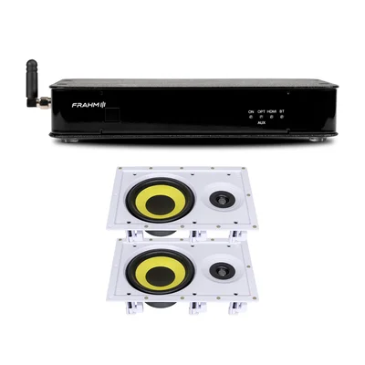 Kit Rd HDMI Tv G3 Amplifier Frahm + 2 Ci6r Plus Jbl