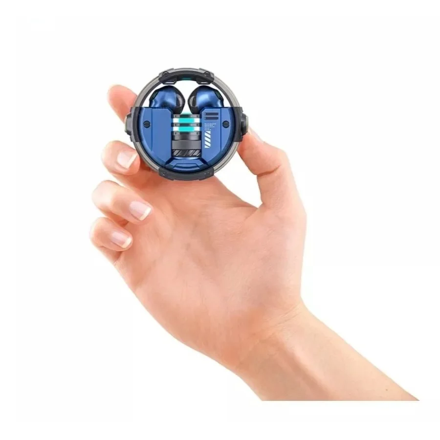Imagem 2 de 5 do produto Fone De Ouvido Bluetooth Gamer Ka-791 Caixa Metal Sem Fio Cor:verde .
