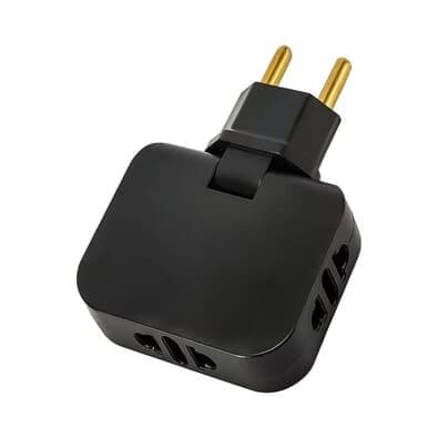 Adaptador De Tomada T Articulado V6 Gm-024