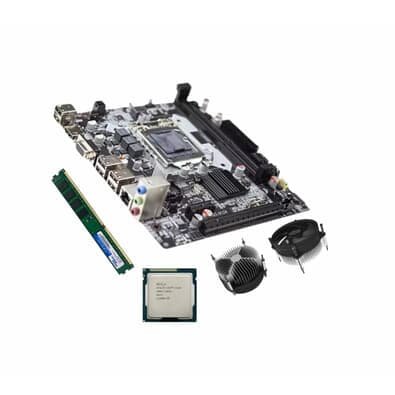 Kit Upgrade Placa Mãe+processador+memória+cooler