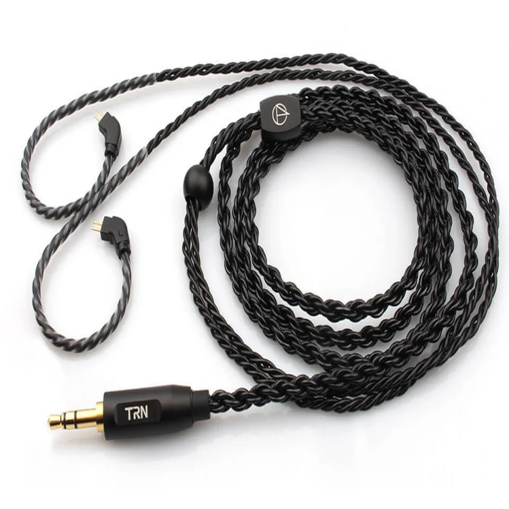Imagem 2 de 4 do produto Cabo Para Fone De Ouvido Trn A3 Plug 0,75 Para P2 (3,5mm)