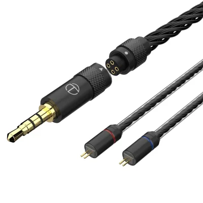 Cabo Para Fone De Ouvido Trn T2 Pro Plug 3.5 (p2) Para 0,75