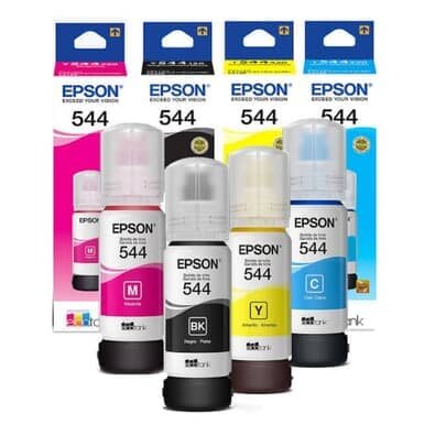 Kit C/4 Refil De Tinta Epson 544